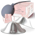 Cradle & Grace Pure 999 Silver Nursing Cups by CradleGrace