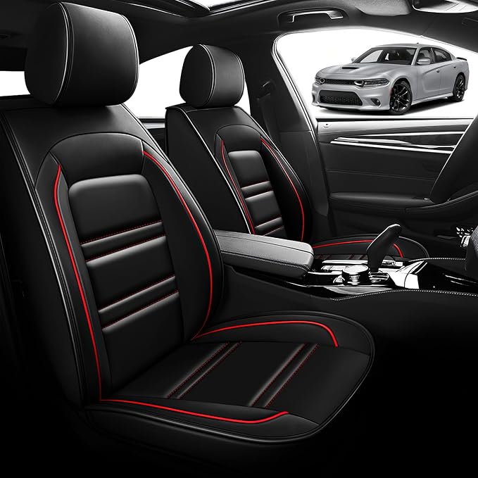 Seat Cover for Dodge Charger 2006-2023 | Car Seat Covers Front Seats, - Image 2