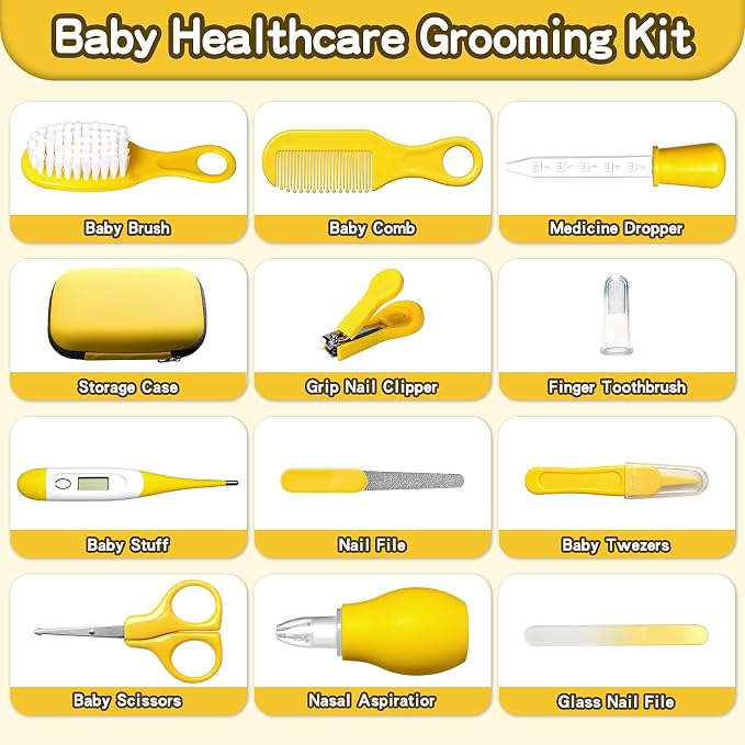Baby Healthcare and Grooming Kit, Baby Safety Care Set, Baby Electric Nail - Image 2
