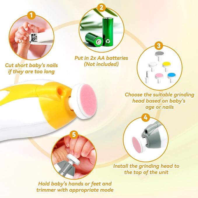 Baby Healthcare and Grooming Kit, Portable Baby Safety Care Set, Baby - Image 5