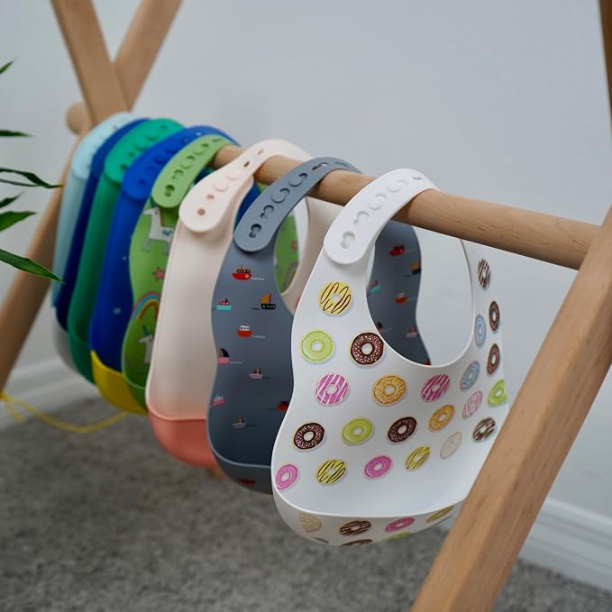 BPA-Free Silicone Baby Bibs - Image 4