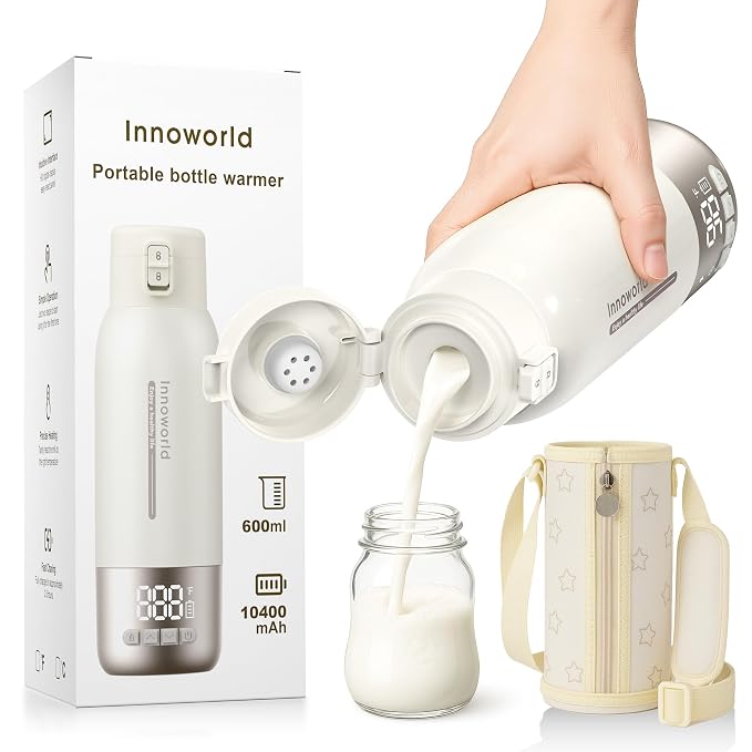 Portable Bottle Warmer for Travel, 20 oz Large Capacity Bottle Warmer On The Go by Unknown