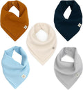 Kishu Baby Indi Organic Baby Bandana Bibs – Fairtrade 4-Way Reversible Drool by KishuBaby