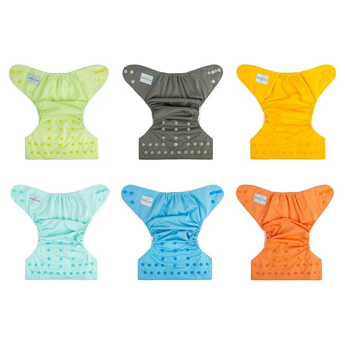 Babygoal Cloth Diaper Covers 6 Pack - Image 2