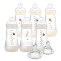 MAM 9oz Easy Start Anti-Colic Baby Bottles, Medium Flow by MAMBabyUSA