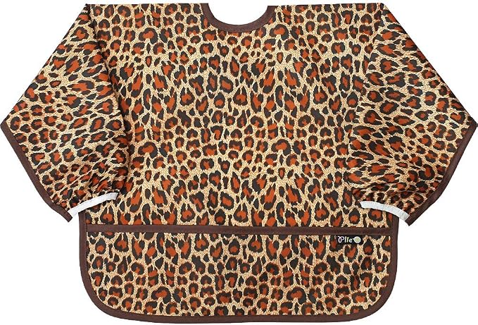 Long Sleeve Waterproof Bib for Toddlers – Feeding Smock for Baby Mealtime by Plie