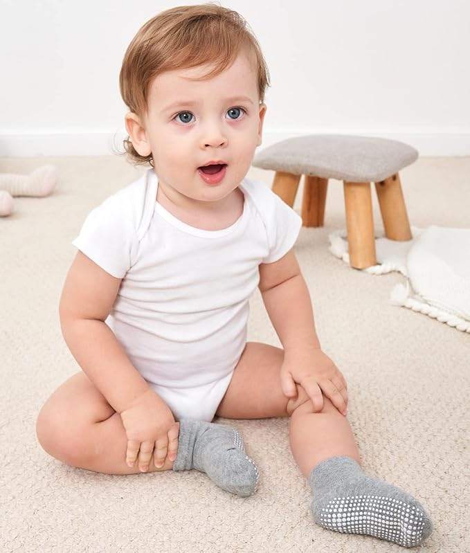 Zaples Baby Non Slip Grip Ankle Socks - Image 4