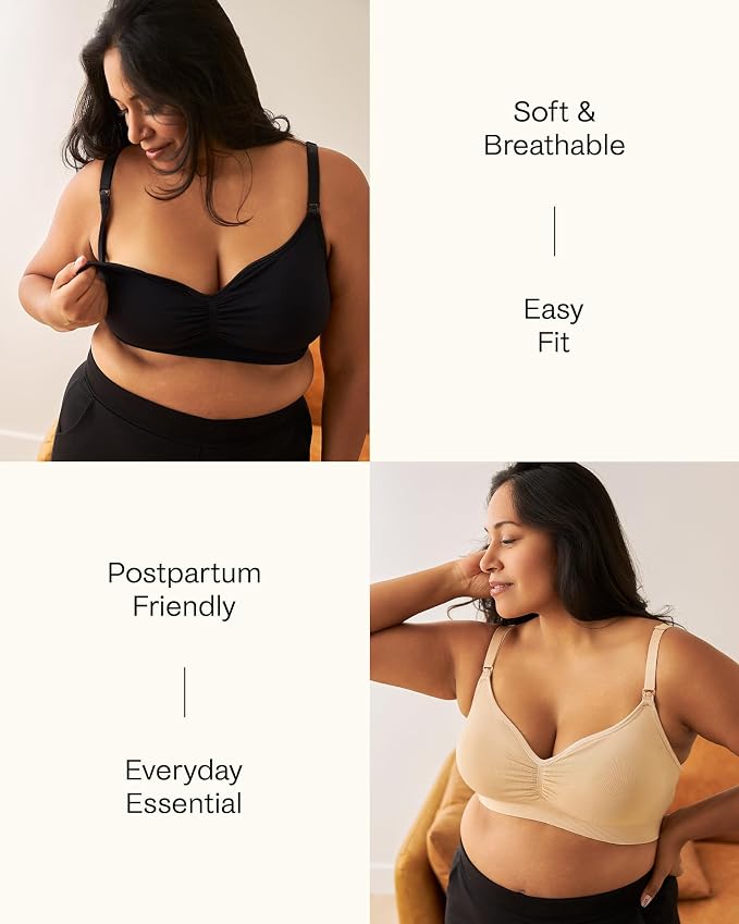 Kindred Bravely Tatum Seamless Sweetheart Bralette Nursing Bras - Image 4