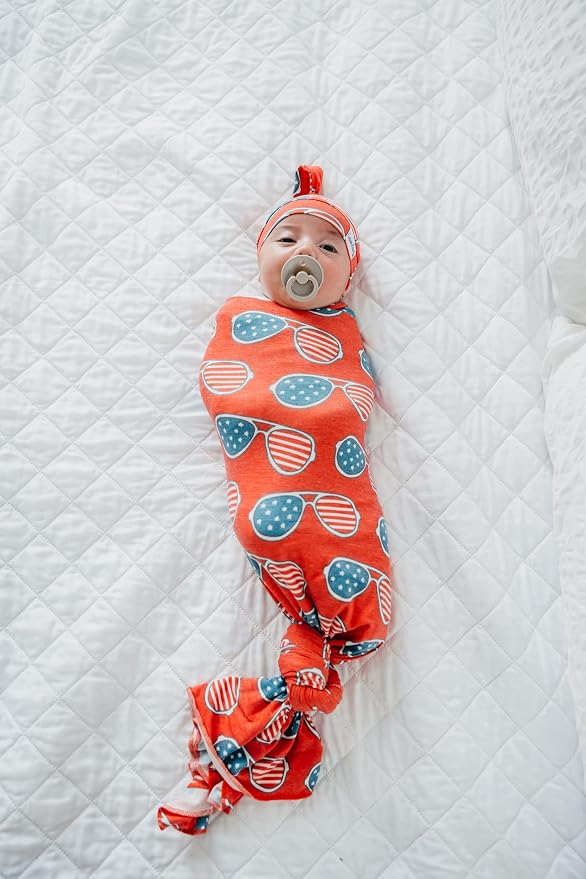 Copper Pearl Baby Swaddle Blanket - Image 4