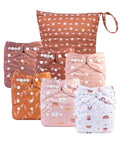 babygoal Cloth Diaper Covers 6 Pack by babygoal
