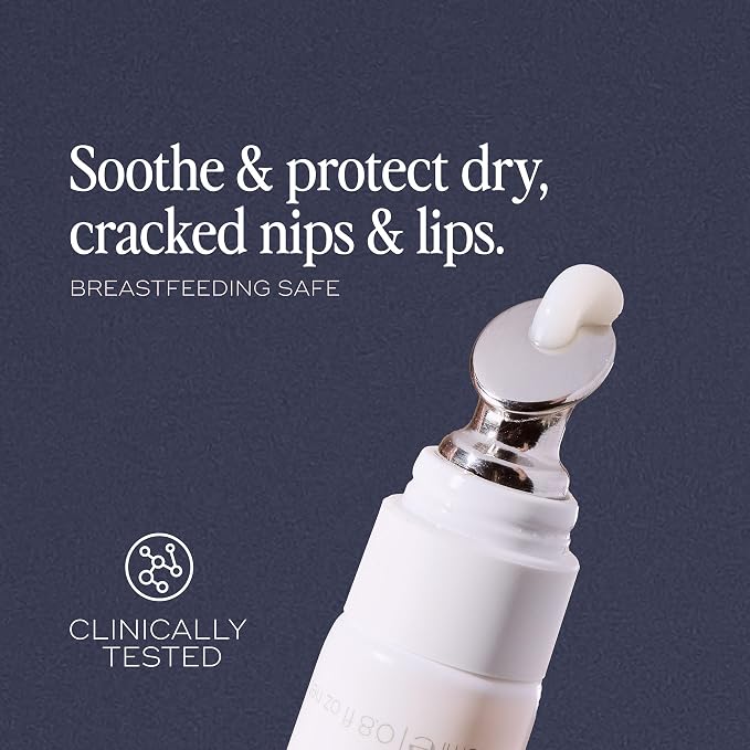 Luna Daily Nursing Balm for Cracked Nipples & Dry Lips, Fragrance-Free & Vegan - Image 2