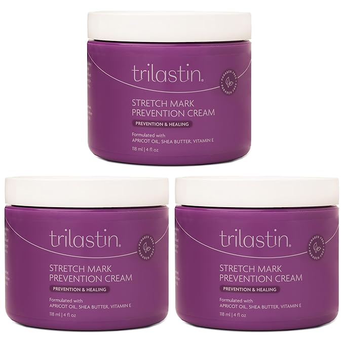 TriLASTIN Maternity Stretch Mark Cream - 4 oz by TriLASTIN