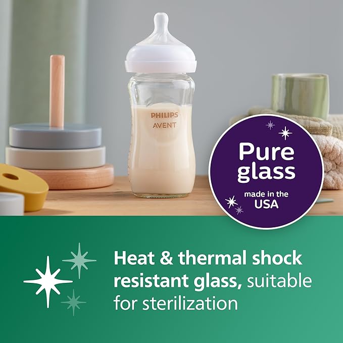 Philips Avent Glass Natural Bottle - Image 3