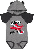 inktastic Daddys Co-Pilot for Fathers Day Baby Bodysuit by Inktastic