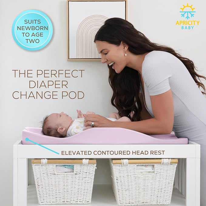 Apricity Baby Diaper Changing Pad – Waterproof Wipe-Clean Foam Changing Mat - Image 4