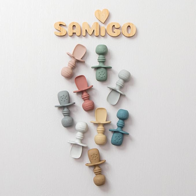 SAMiGO Silicone Baby Utensils - Image 7