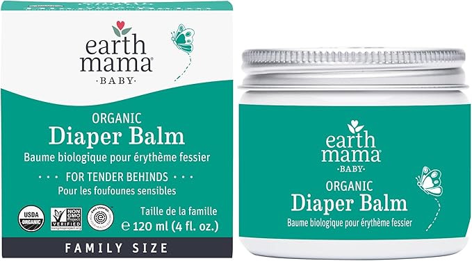 Earth Mama Organic Economy Size Diaper Balm | Diaper Cream by EarthMamaOrganics