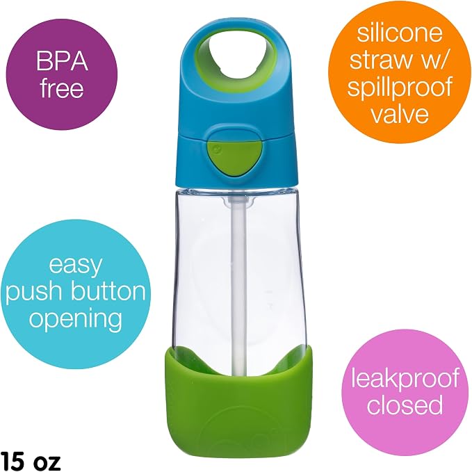 b.box Kids Water Bottle – Tritan Toddler Drink Bottle - Image 3