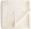 mushie Muslin Baby Swaddle Blanket | 100% Organic Cotton by mushie