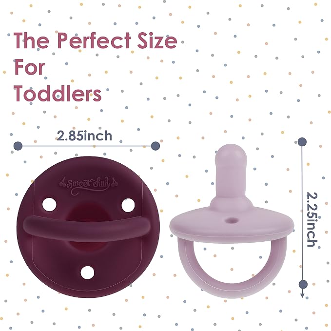 Sweet Child Pacifiers 0-18 Months, Best Newborn Pacifiers - Image 3
