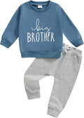 Toddler Baby Boy Fall Winter Outfit Long Sleeve Letter Print Sweatshirts and by Sejardin