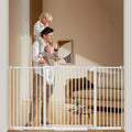 DEARBB Extra Wide Baby Gate Ultra Narrow Spacing 30.11-77.36" Pressure Mounted by DEARBB