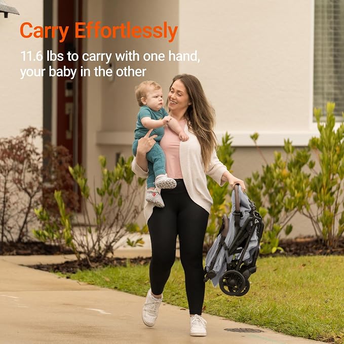 MAMAZING Lightweight Baby Travel Stroller - Image 4