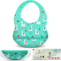 BPA-Free Silicone Baby Bibs by LuluLittles