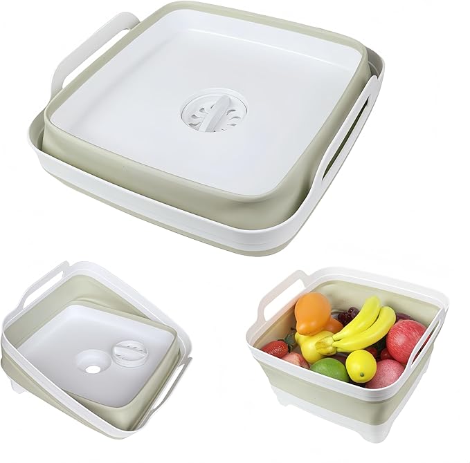 Collapsible Wash Basin for Baby Bottles by Gimwa-foldtokeepopenformore