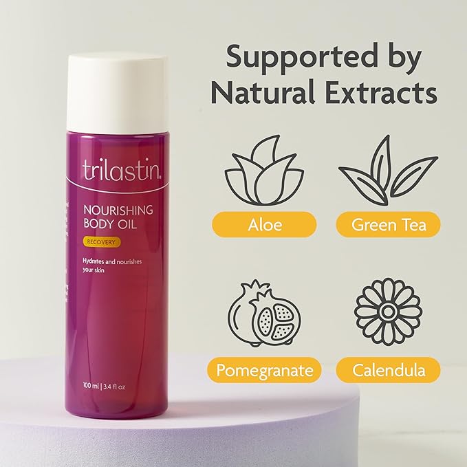 TriLASTIN Belly Oil | Vitamin-Infused Stretch Mark Oil | Body Serum - Image 5