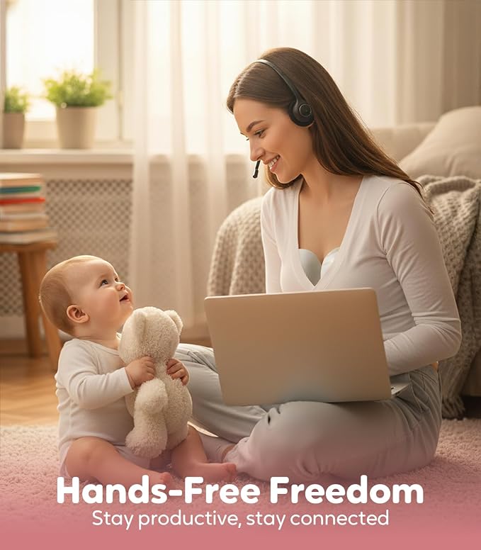 Wearable Breastfeeding Pump, Hands-Free Breast Pump – Electric Portable Breast - Image 2