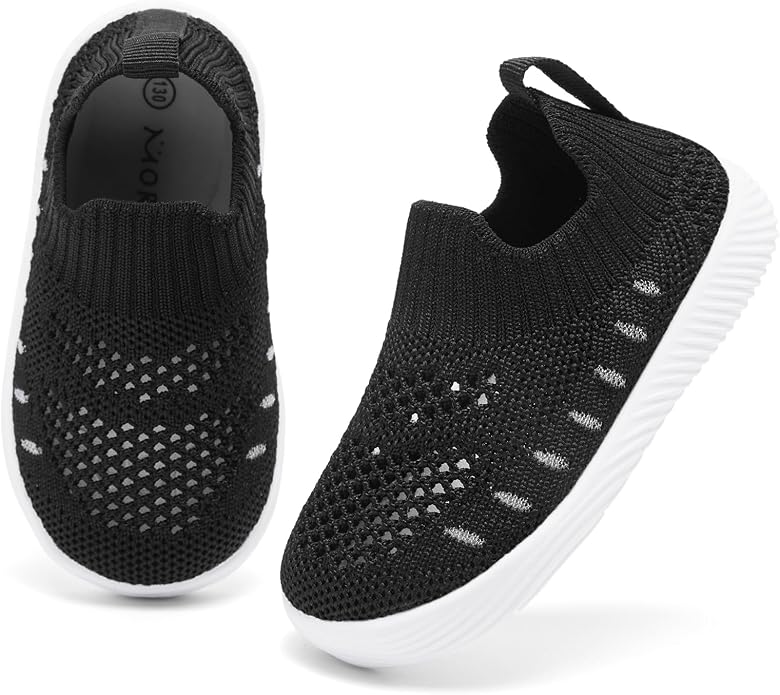 MORENDL Baby Toddler Walking Socks Non-Slip Breathable Unisex Casual Sneakers - Image 2