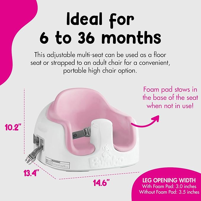 Bumbo 3-in-1 Multi-Seat for 6 to 36 Months, Travel Baby Feeding & Play Floor - Image 3