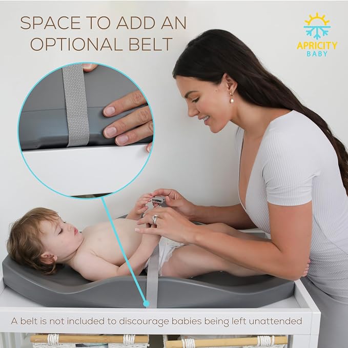 Apricity Baby Diaper Changing Pad – Waterproof Wipe-Clean Foam Changing Mat - Image 7