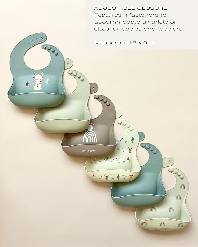 Hippypotamus Silicone Baby Bibs - Image 6