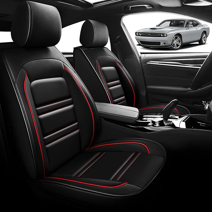 Seat Cover for Dodge Challenger 2008-2023 | Car Seat Covers Front Seats - Image 2