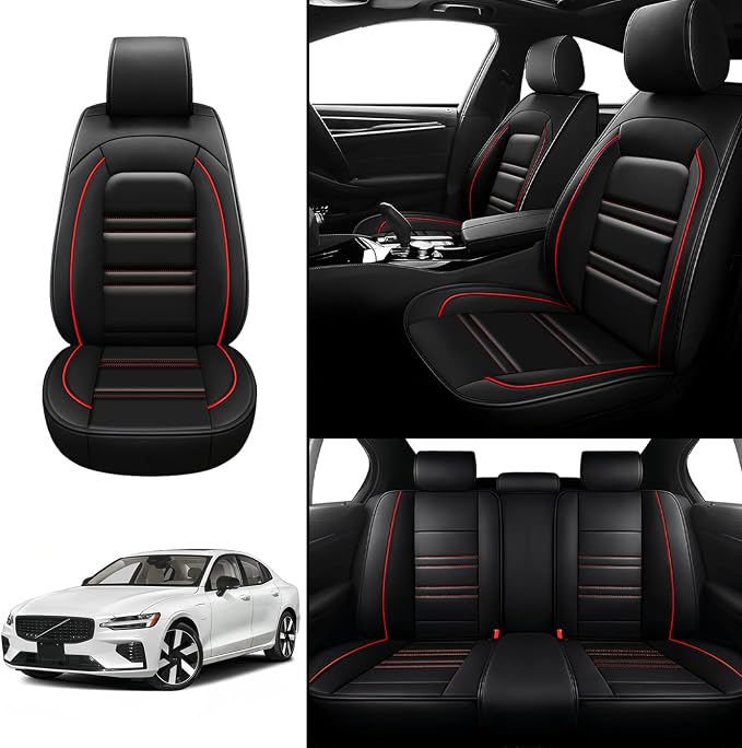 Seat Covers for Volvo Car s60 2001-2025 | 5-Seats Leather Seat Covers - Image 2