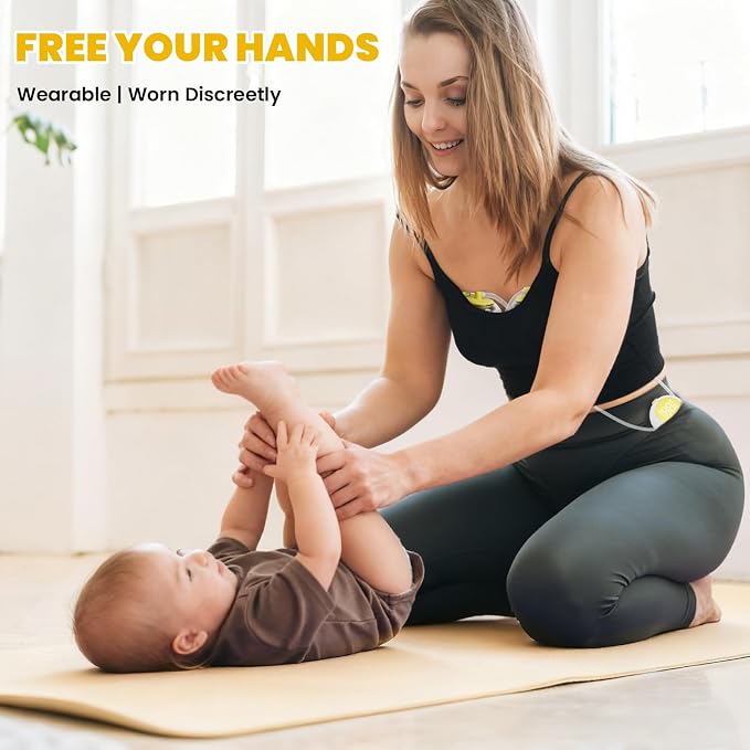1308 Hands Free Breast Pump | SPA-Level Comfort Wearable Breastfeeding Pump 3 - Image 7