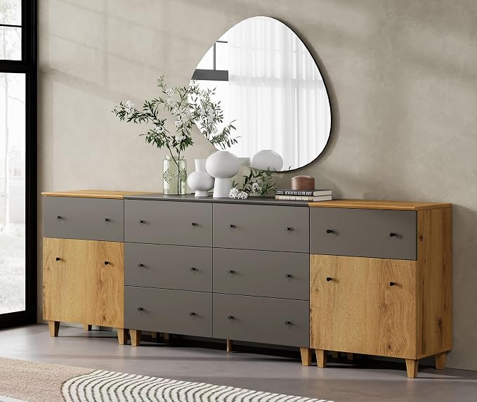 WMAPAT 8 Drawers Dresser Chests by WAMPAT