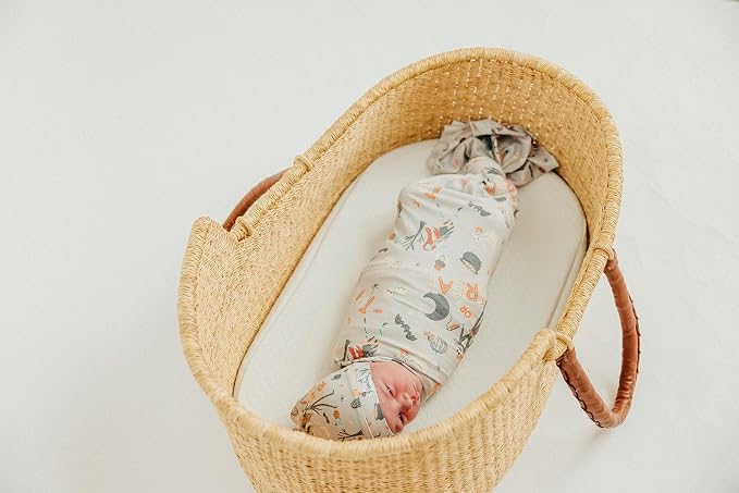 Copper Pearl Large Premium Knit Baby Swaddle Receiving Blanket 'Nightmare - Image 4