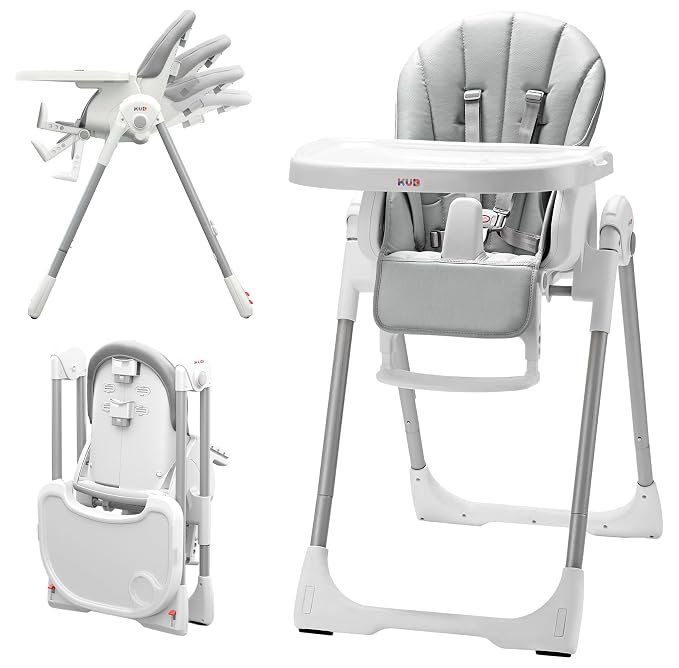 KÜB 3-in-1 Foldable Baby High Chair | Multifunctional Infant High Chairs by KUB