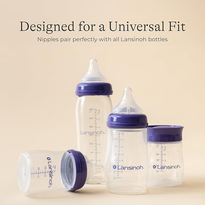 Lansinoh NaturalWave Newborn Gift Set – 3 Anti‑Colic 5 oz Bottles - Image 9