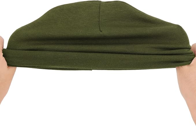 DRESHOW BQUBO 8 Pack Unisex Baby Beanie Hat Infant Toddler Kid Hats Baby Soft - Image 4