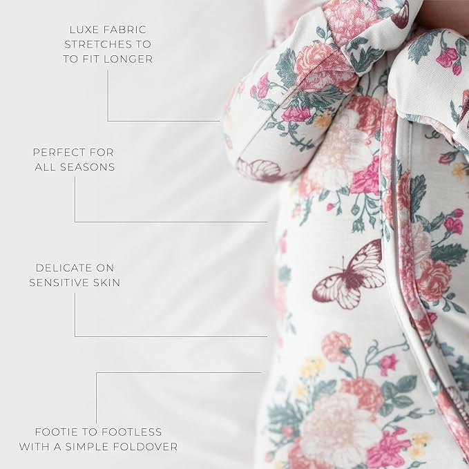 Posh Peanut Convertible Baby Sleepers - Image 7