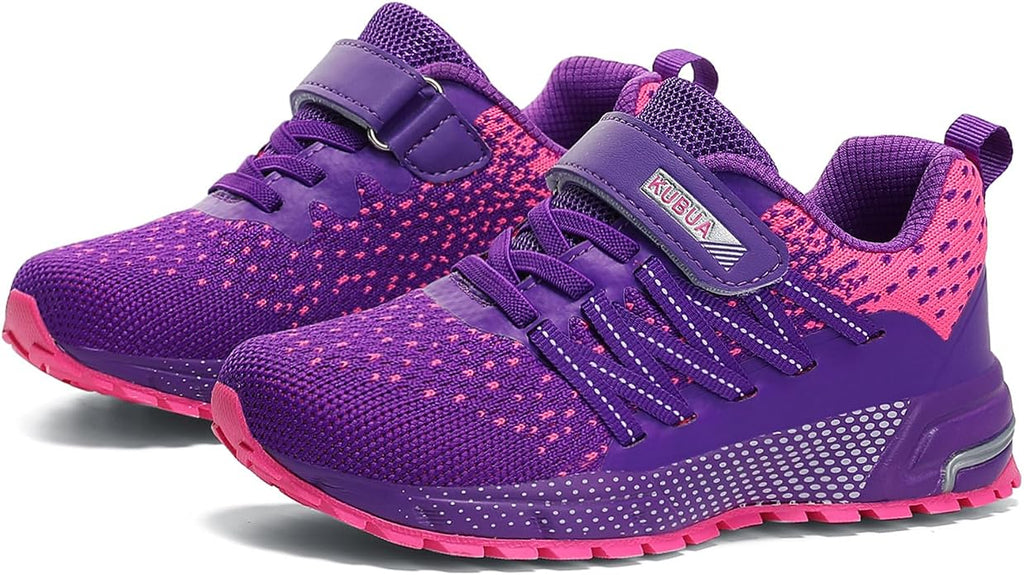 KUBUA Kids Sneakers for Boys Girls Running Tennis Shoes Lightweight Breathable - Image 8