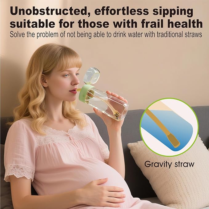 PPSU Pregnancy Water Bottle and Baby Bottle Set, Patented Leak-Proof Design - Image 2