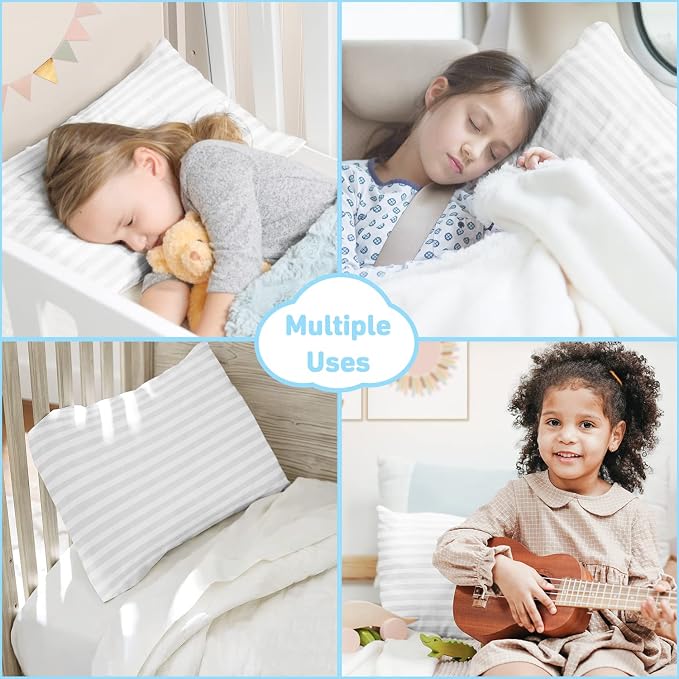 Toddler Pillow, 13 x 18 Toddler Pillows - Image 4