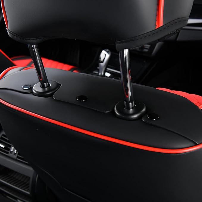 Doogo Front Seat Covers, Leather Seat Covers - Image 5