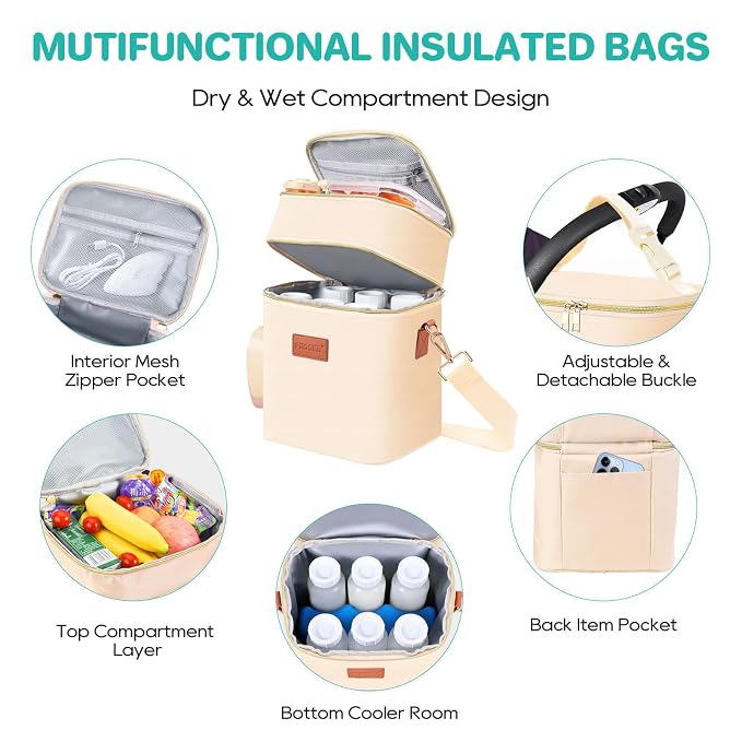 PIIOSER Breastmilk Cooler Bag - Image 6