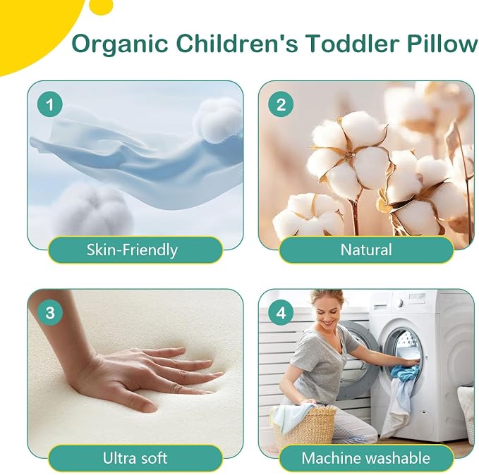 Soft Toddler Pillow for Sleeping - Image 4